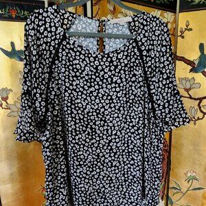 Loft floral print top XL